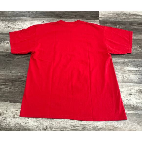 Vintage Y2K 2003 NFL Super Bowl Buccaneers Red Mens XL T-Shirt Graphic - Picture 3 of 8